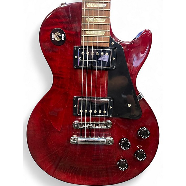Used Gibson Les Paul Studio Cherry Solid Body Electric Guitar