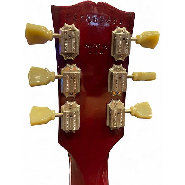 Used Gibson Les Paul Studio Cherry Solid Body Electric Guitar