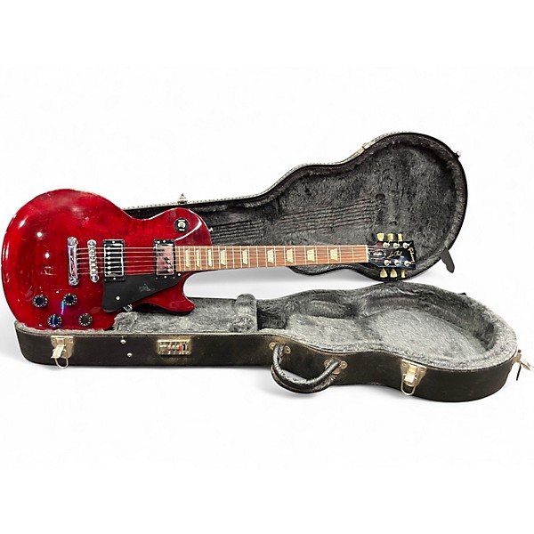 Used Gibson Les Paul Studio Cherry Solid Body Electric Guitar