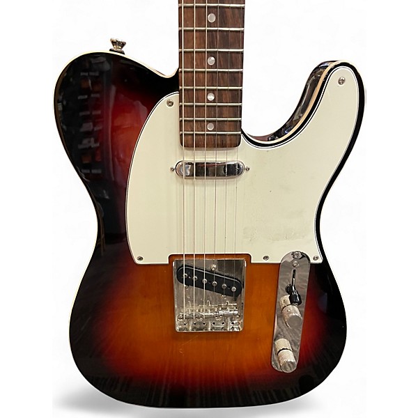 Used Squier Classic Vibe 1960S Telecaster 2 Tone Sunburst Solid Body Electric Guitar