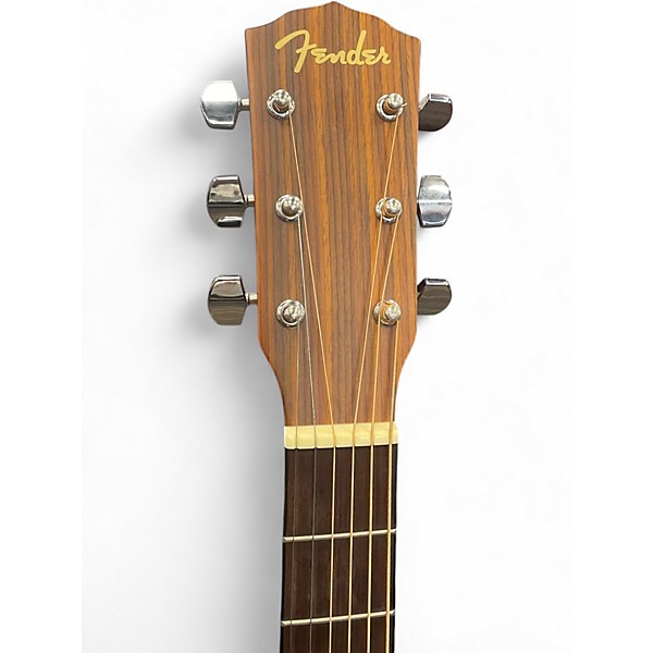 Used Fender DG10 Left Handed Natural Acoustic Guitar