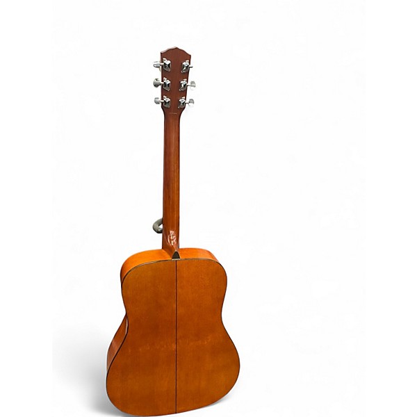 Used Fender DG10 Left Handed Natural Acoustic Guitar