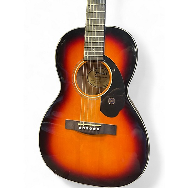 Used Fender CP-60S Sunburst Acoustic Guitar