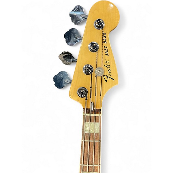 Used 2008 Fender CLASSIC SERIES 70S JAZZ BASS BLACK Electric Bass Guitar