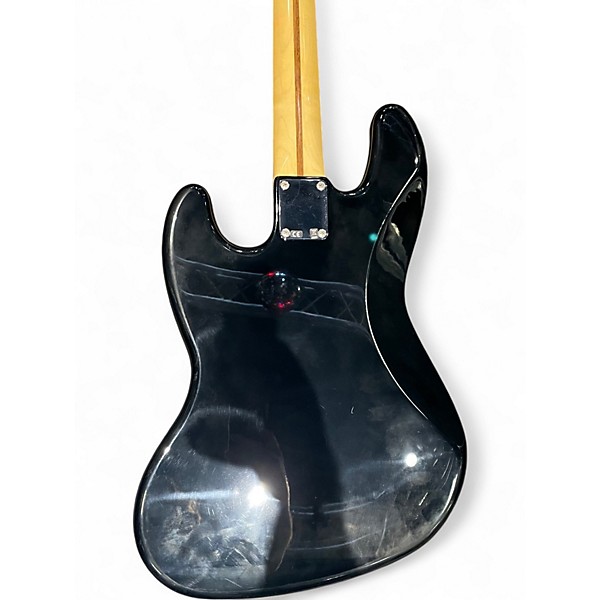 Used 2008 Fender CLASSIC SERIES 70S JAZZ BASS BLACK Electric Bass Guitar