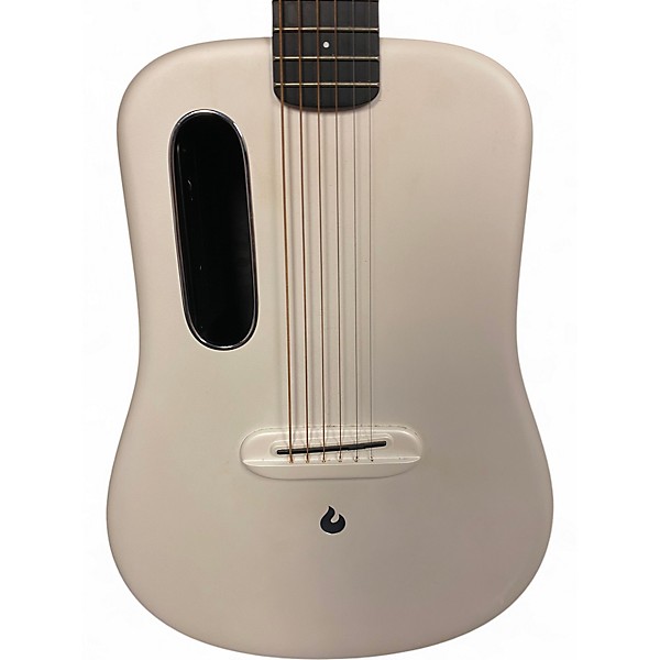 Used LAVA MUSIC LAVA ME 3 White Acoustic Electric Guitar