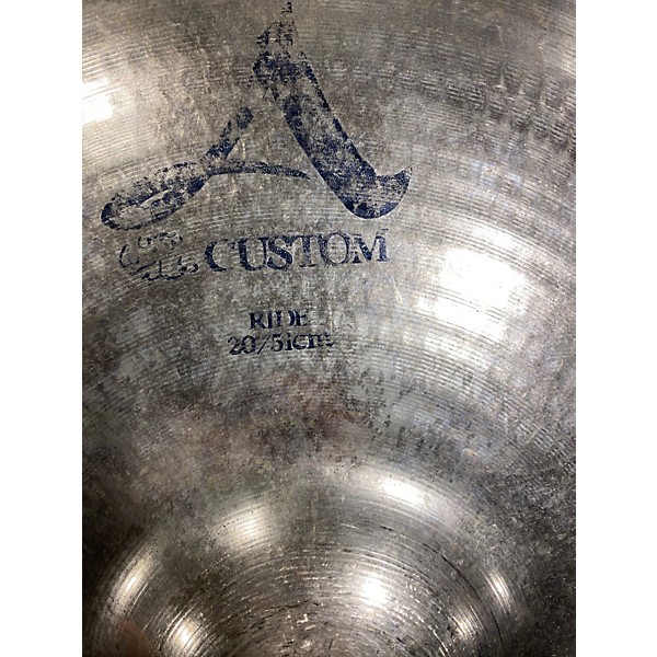 Used Zildjian 20in A CUSTOM Cymbal