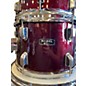 Used Mapex 5 Piece Rebel Metallic Red Drum Kit