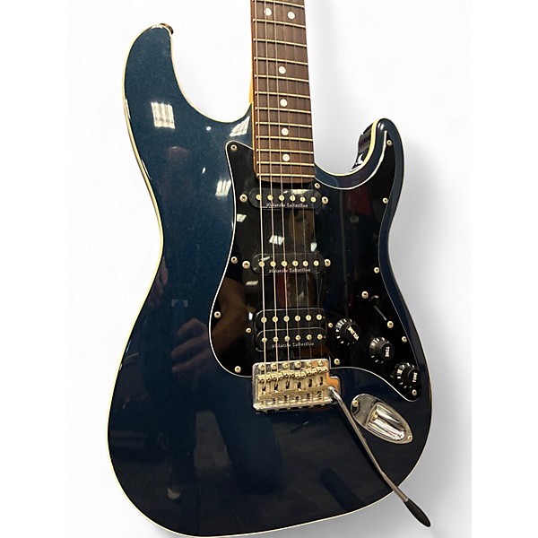 Used Fender AERODYNE MIJ STRATOCASTER HSS BLUE Solid Body Electric Guitar