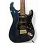 Used Fender AERODYNE MIJ STRATOCASTER HSS BLUE Solid Body Electric Guitar