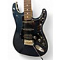 Used Fender AERODYNE MIJ STRATOCASTER HSS BLUE Solid Body Electric Guitar
