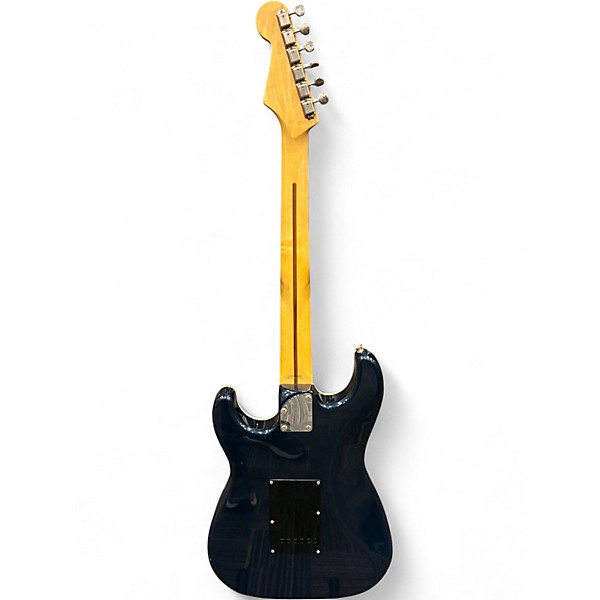 Used Fender AERODYNE MIJ STRATOCASTER HSS BLUE Solid Body Electric Guitar
