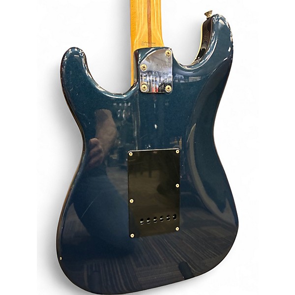 Used Fender AERODYNE MIJ STRATOCASTER HSS BLUE Solid Body Electric Guitar