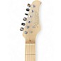 Used Xaviere Strat Style Black Solid Body Electric Guitar