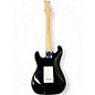 Used Xaviere Strat Style Black Solid Body Electric Guitar