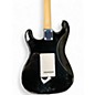 Used Xaviere Strat Style Black Solid Body Electric Guitar