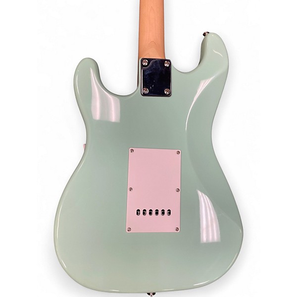 Used Xaviere Strat Style Seafoam Green Solid Body Electric Guitar