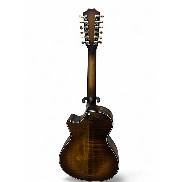 Used Taylor Builder's Edition 652ce 12 String Honey Wild Burst 12 String Acoustic Electric Guitar