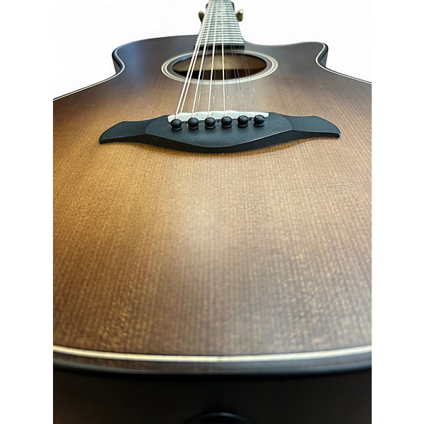 Used Taylor Builder's Edition 652ce 12 String Honey Wild Burst 12 String Acoustic Electric Guitar