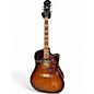 Used Epiphone HUMMINGBIRD PERFORMER PRO Vintage Sunburst Acoustic Electric Guitar thumbnail