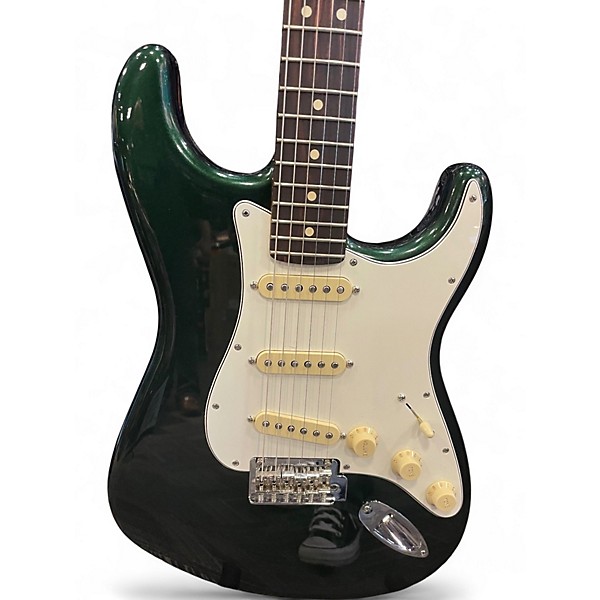 Used Fender Player II Stratocaster British Racing Green Solid Body Electric Guitar
