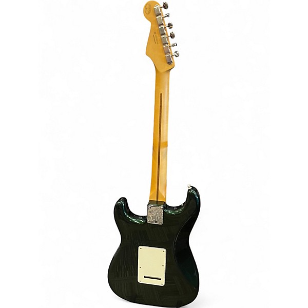 Used Fender Player II Stratocaster British Racing Green Solid Body Electric Guitar