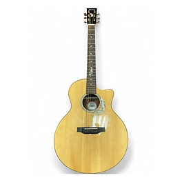 Used Trumon Wing 980TF-S3 Natural Acoustic Electric Guitar