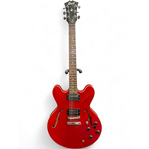 Used Cort SOURCE RED Hollow Body Electric Guitar