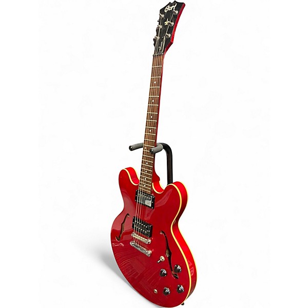 Used Cort SOURCE RED Hollow Body Electric Guitar