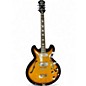 Used Epiphone Casino Vintage Sunburst Hollow Body Electric Guitar thumbnail