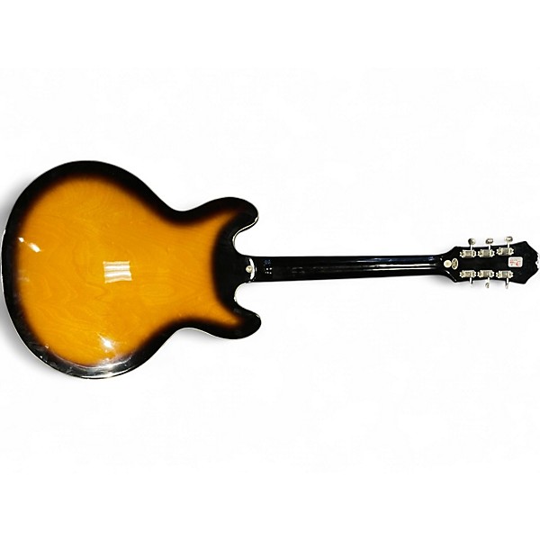 Used Epiphone Casino Vintage Sunburst Hollow Body Electric Guitar