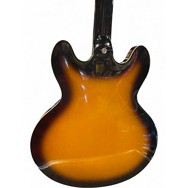 Used Epiphone Casino Vintage Sunburst Hollow Body Electric Guitar