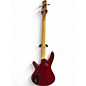 Used Ibanez GSR200 Trans Red Electric Bass Guitar