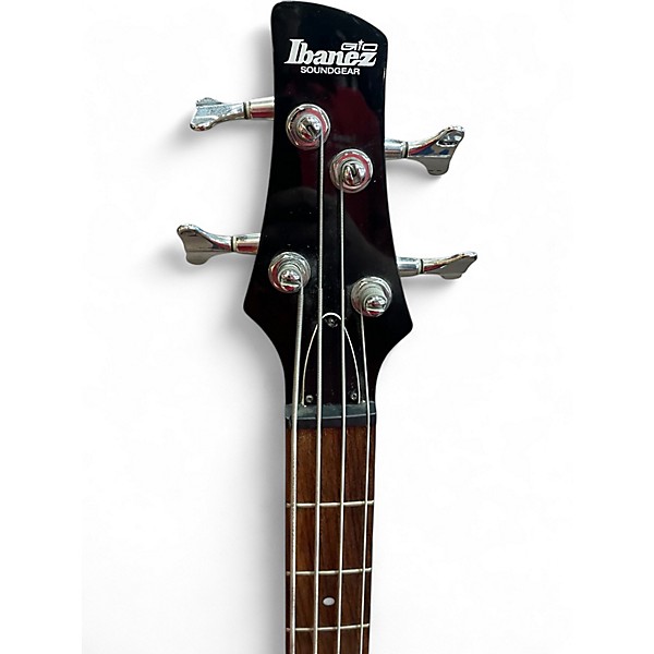 Used Ibanez GSR200 Trans Red Electric Bass Guitar
