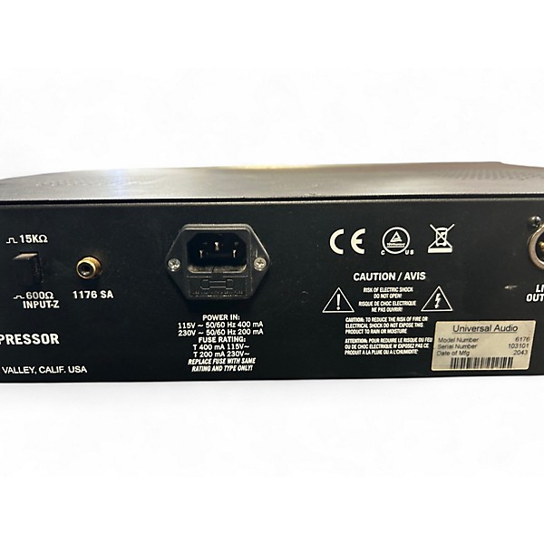 Used Universal Audio 6176 Channel Strip
