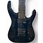 Used Jackson JS22-7 Dinky 7 String Black Solid Body Electric Guitar