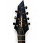 Used Jackson JS22-7 Dinky 7 String Black Solid Body Electric Guitar