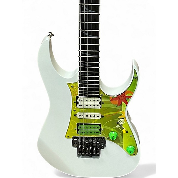 Used Ibanez PRESTIGE RG2550MZ Classic White Solid Body Electric Guitar