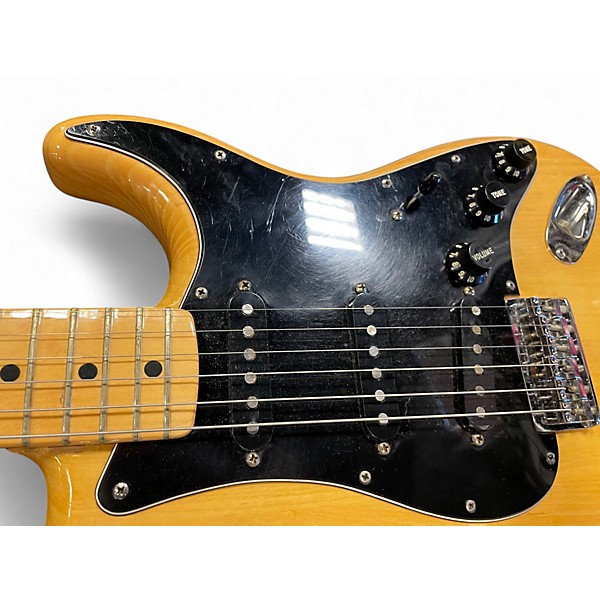 Vintage 1979 Fender Fender stratocaster hardtail natural Natural Solid Body Electric Guitar