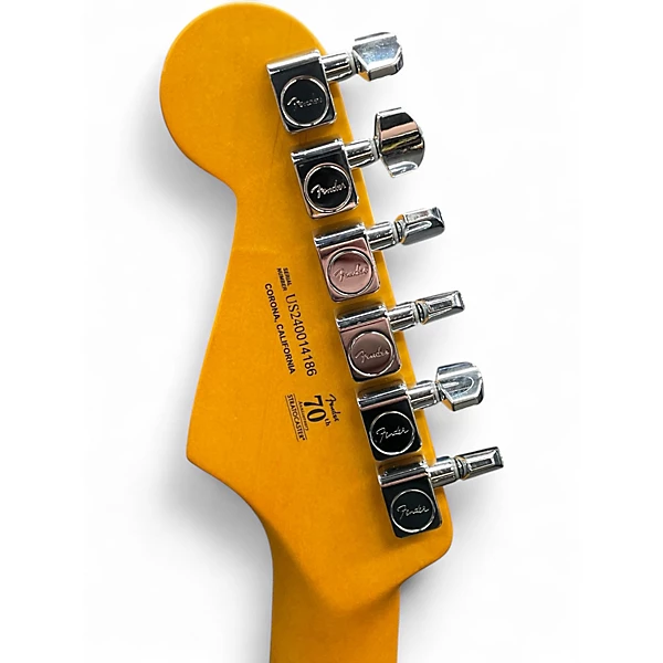 Used Fender American Professional Stratocaster with Rosewood Neck Dark Night Solid Body Electric Guitar