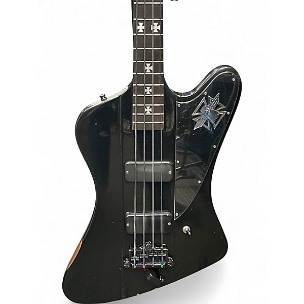 Used 2001 Gibson Blackbird Black Electric Bass Guitar