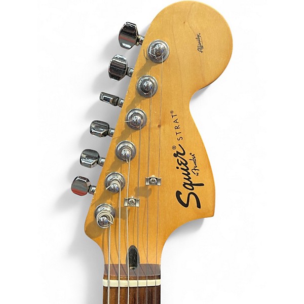 Used Squier Affinity Stratocaster Candy Apple Red Solid Body Electric Guitar