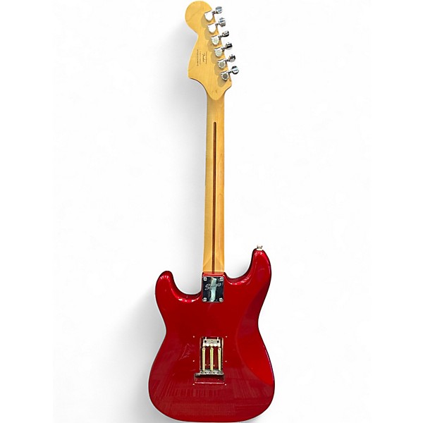 Used Squier Affinity Stratocaster Candy Apple Red Solid Body Electric Guitar