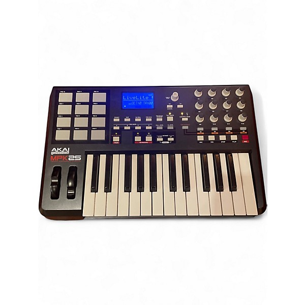Used Akai Professional MPK25 25 Key MIDI Controller