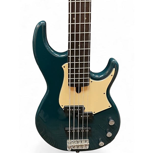 Used Yamaha BB435 Teal Electric Bass Guitar