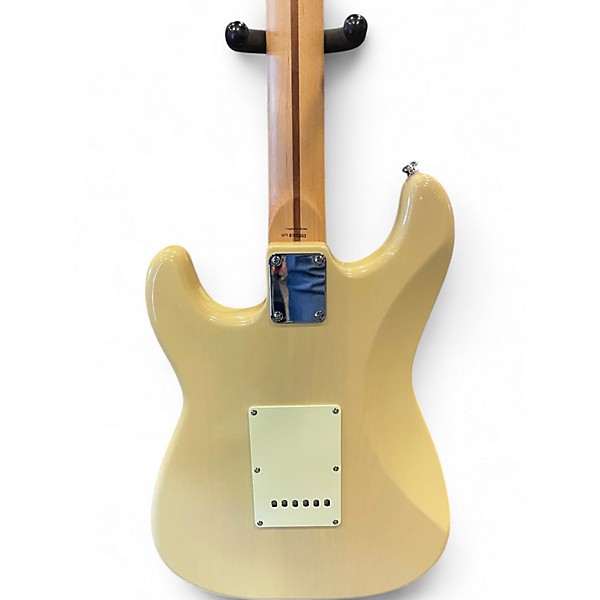 Used Squier MIK Pro Tone Stratocaster Trans Blonde Solid Body Electric Guitar