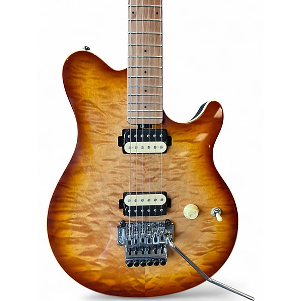 Used Sterling by Music Man AX50 AXIS Sunburst Solid Body Electric Guitar