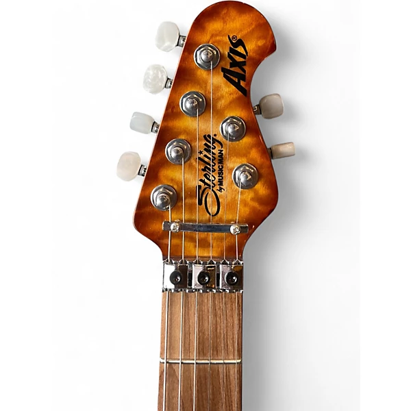 Used Sterling by Music Man AX50 AXIS Sunburst Solid Body Electric Guitar