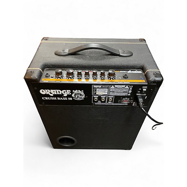 Used Orange Amplifiers Crush Bass 50 Bass Combo Amp