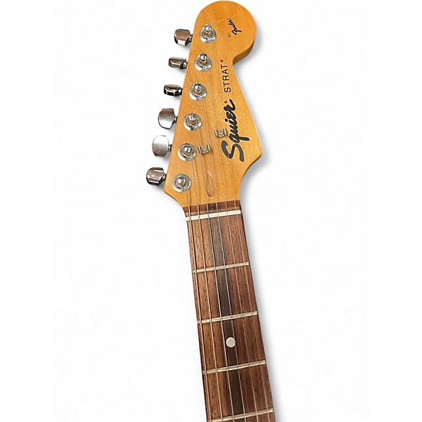 Used Squier Standard Stratocaster Alpine White Solid Body Electric Guitar